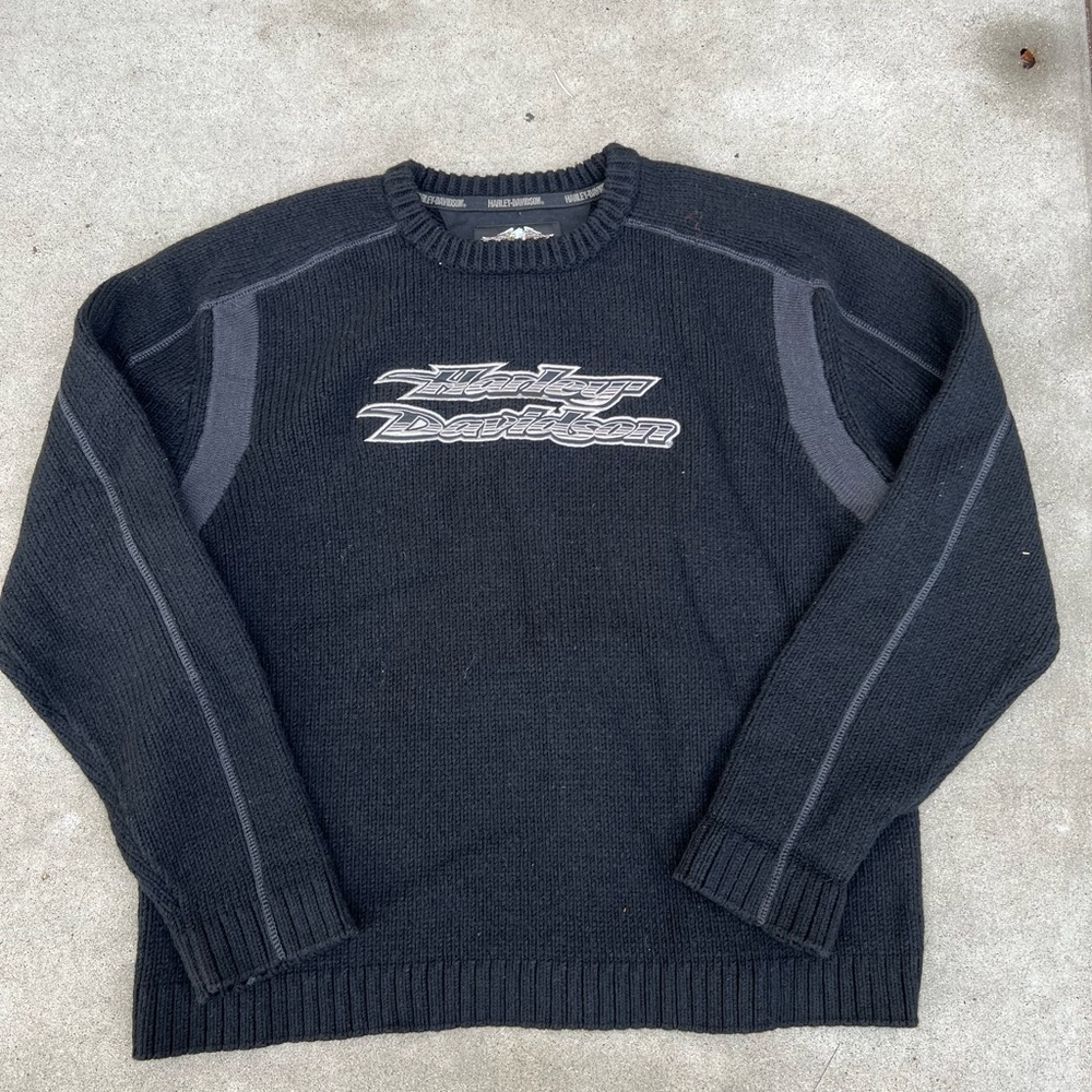 Harley Davidson knit sweater